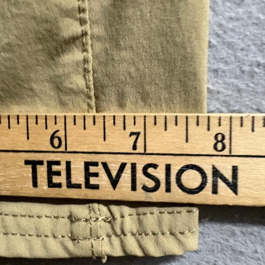 Denali Mens Pants 34x30 Brown Nylon Spandex Stretch Outdoor Hiking Chino