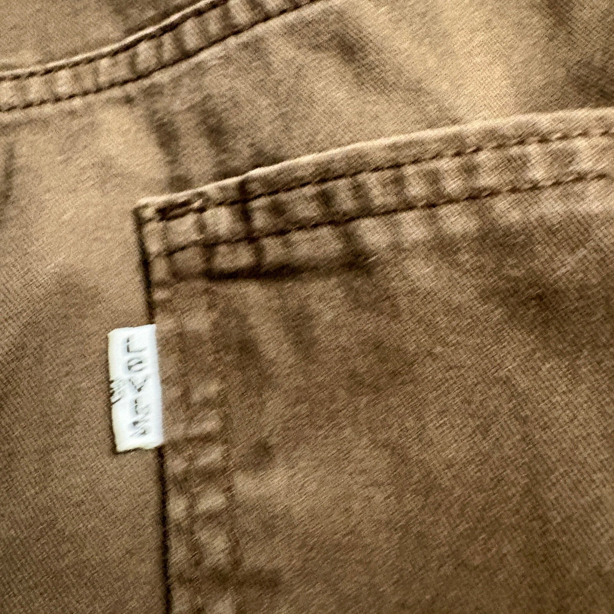 Levi's Mens Chino Pants Brown Cotton Blend Flat Front W32 L30