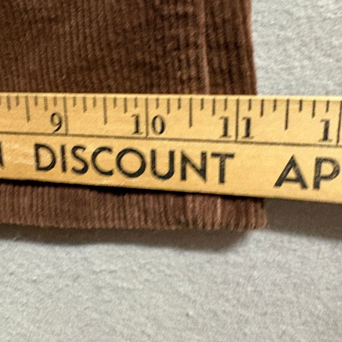 H&M Divided Corduroy Pants Womens Size 10 Brown High Waist Wide Leg Stretch NWT