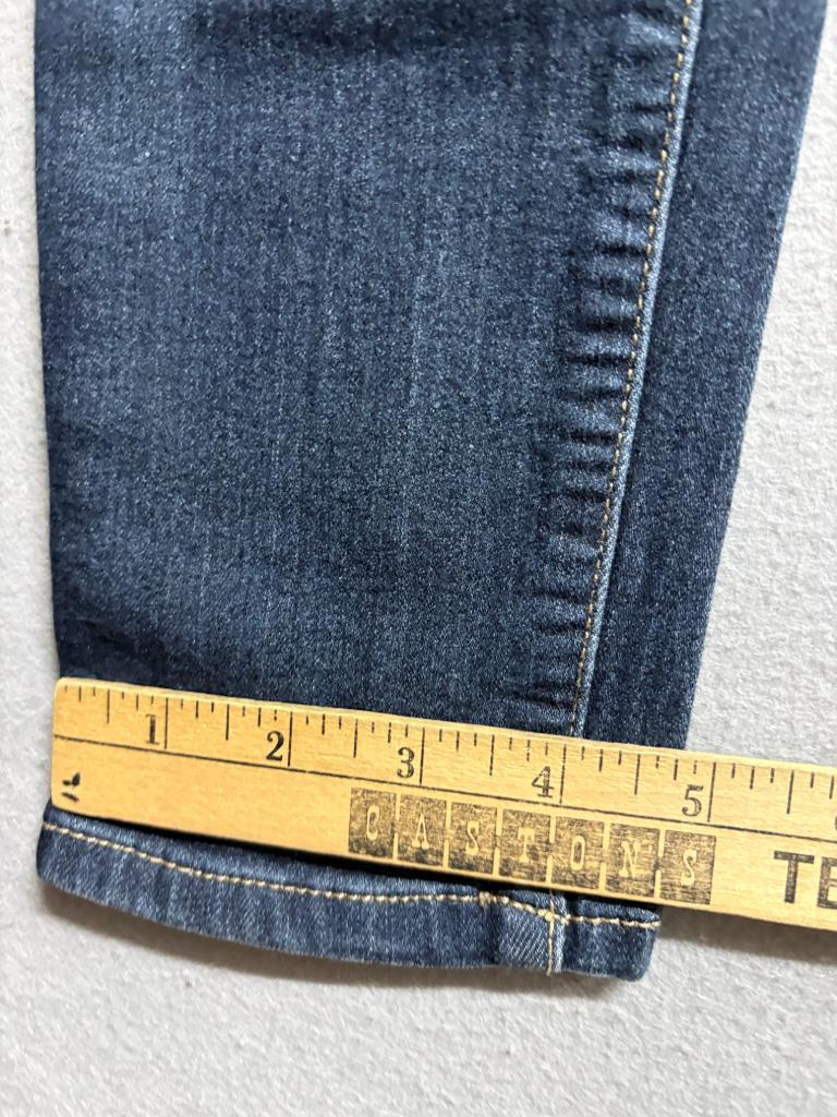 Wit & Wisdom Skinny Jeans Womens Size 0 Dark Wash Stretch Blue Denim