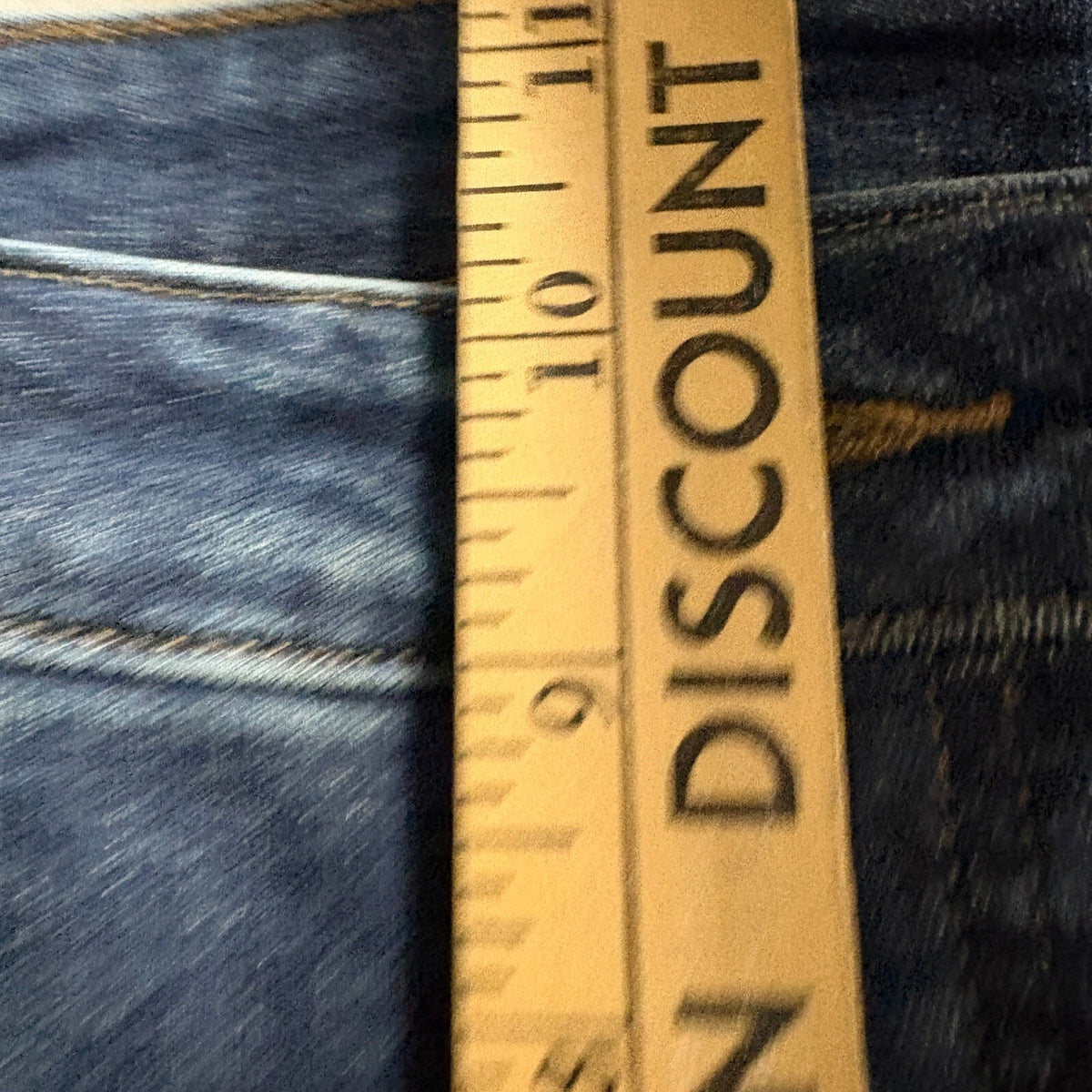 Cosmic Blue Love Moody Jeans Womens 30T Blue Denim Raw Hem Straight Leg Stretch