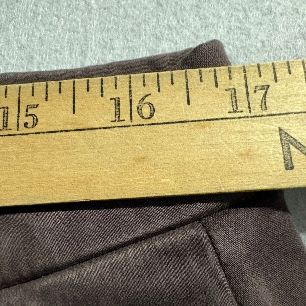 Lila Ryan Womens Pants Size 14 Brown Stretch Cotton Tencel Blend Casual Chino