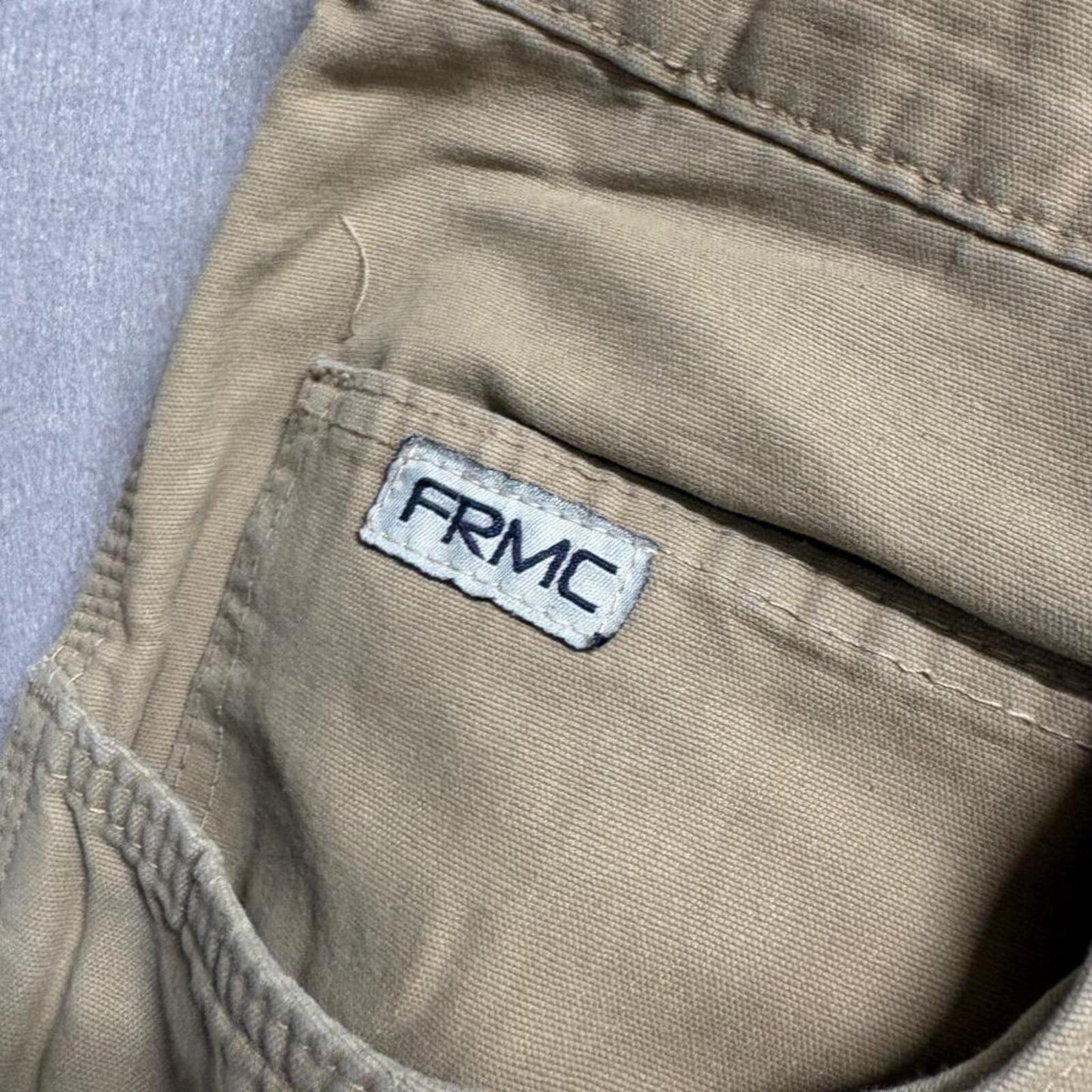 Tyndale FRMC Flame Resistant Work Pants Mens 44x29 Brown Canvas Utility Cargo