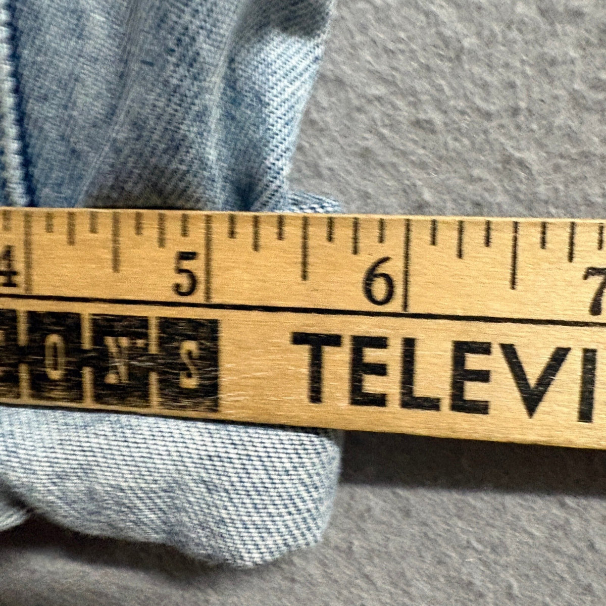 m1858 New York Jasper Relaxed Distressed Jeans Womens 26 Light Wash Denim