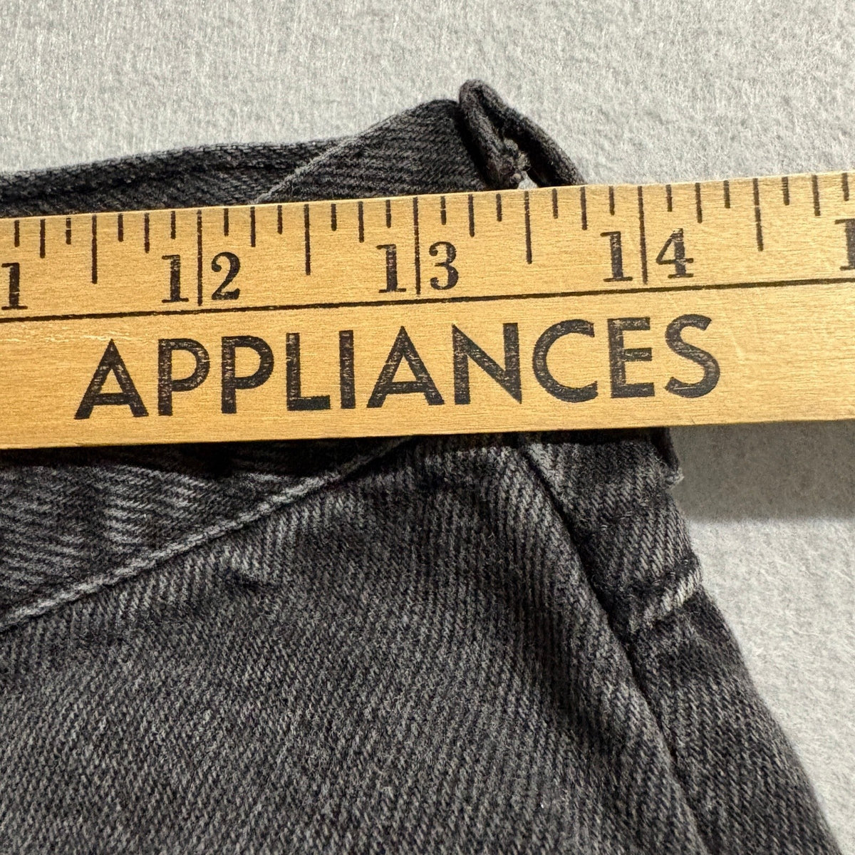 Wrangler Authentics Womens Jeans Black Denim High Rise Straight Leg Size 26x28