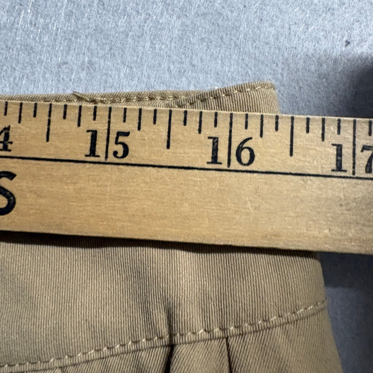 Manfinity Cargo Pants Mens Medium Brown Tan Sailor Button Front Utility Pockets