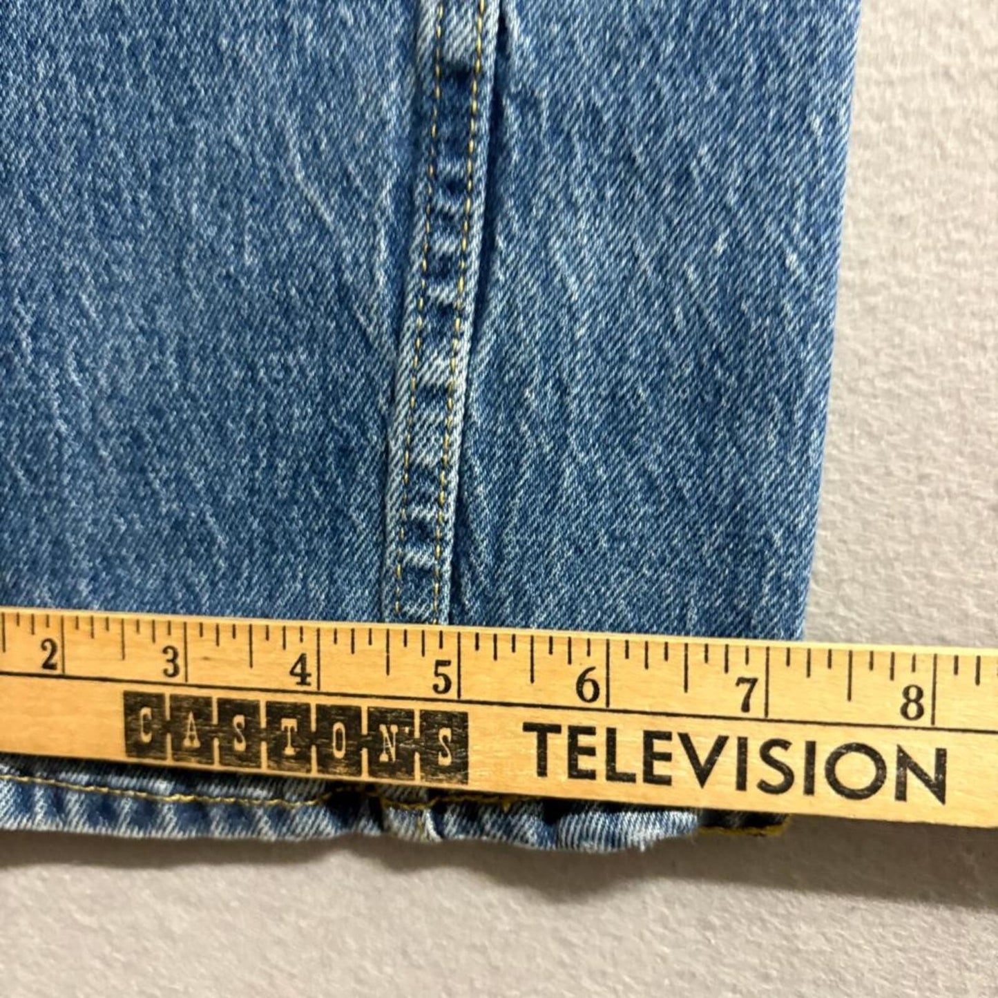 Free Assembly Modern Straight Jeans Womens 29x30 Medium Wash Stretch Denim