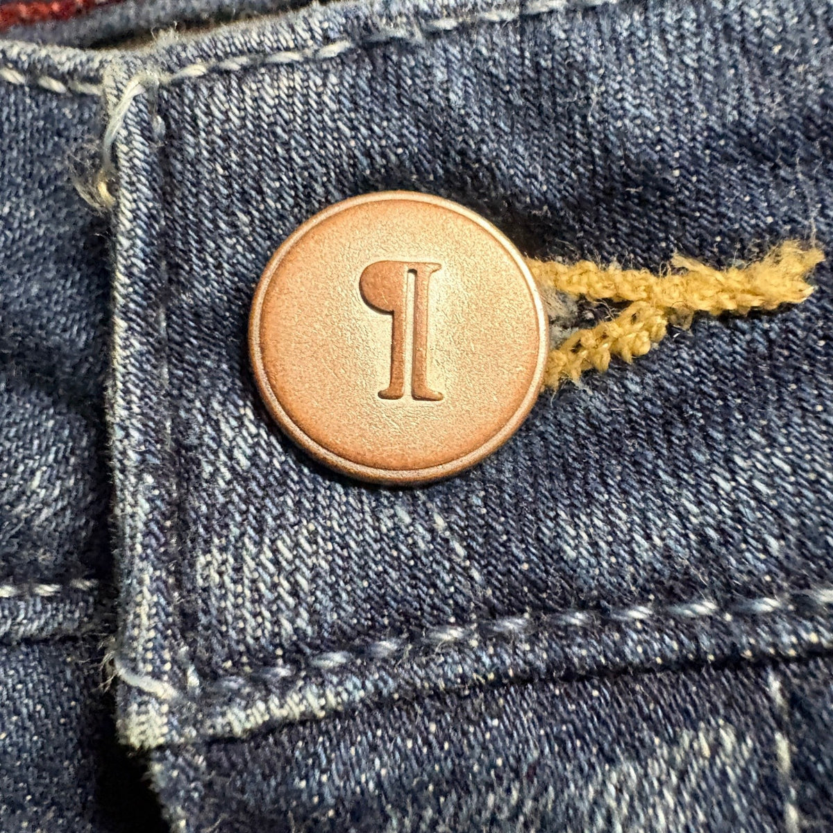 Pilcro and the Letterpress Stet Jeans Mens Size 27 Blue Patchwork Skinny Denim