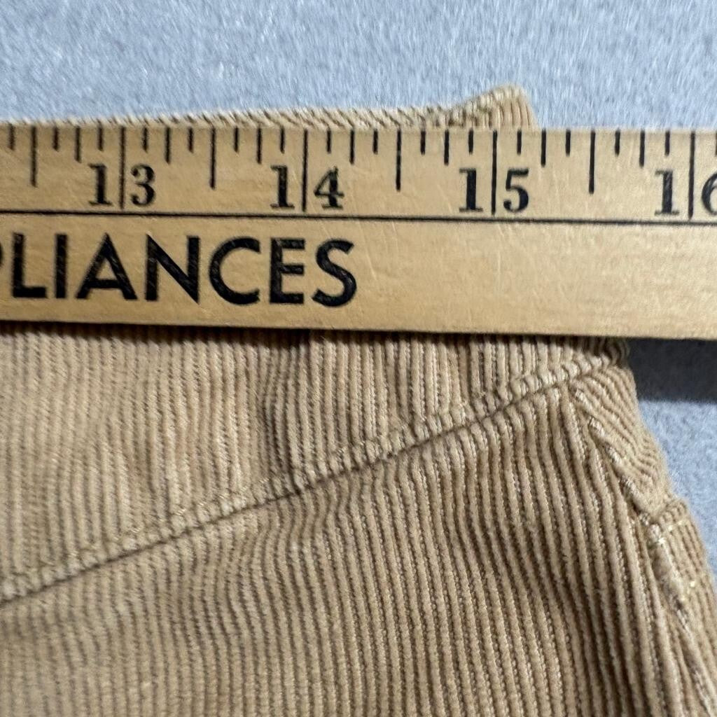 St. John's Bay Corduroy Pants Womens 8 Brown Secretly Slender Bootcut Mid Rise