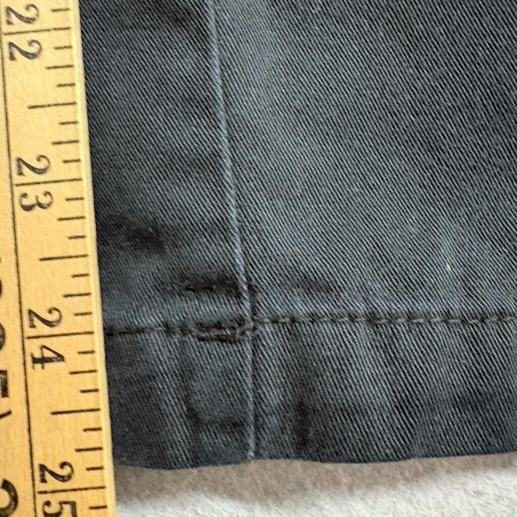 Gmpjrg Boys Black Cargo Pants Size 25 Skate Streetwear Utility Trousers