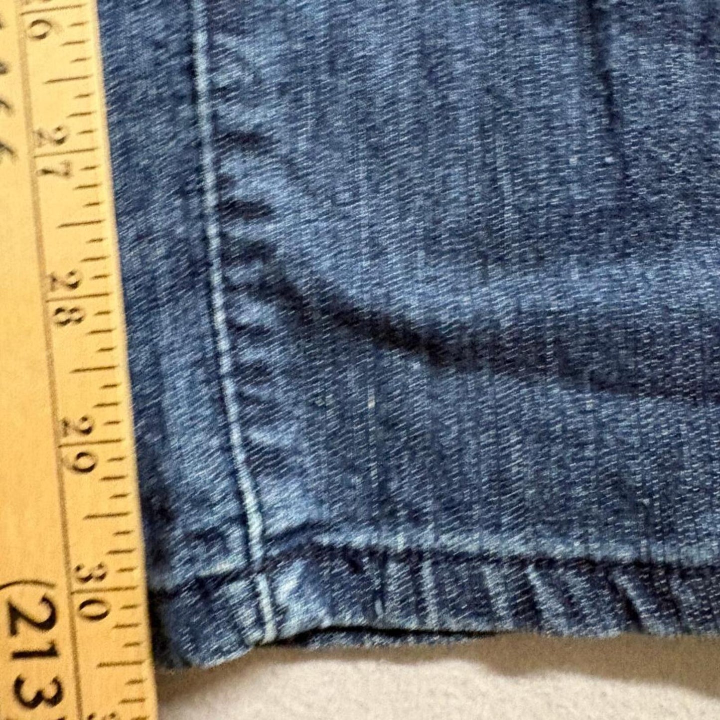 Richcow Jeans Womens Size 13 Blue Distressed Stretch Denim Skinny Leg Pants