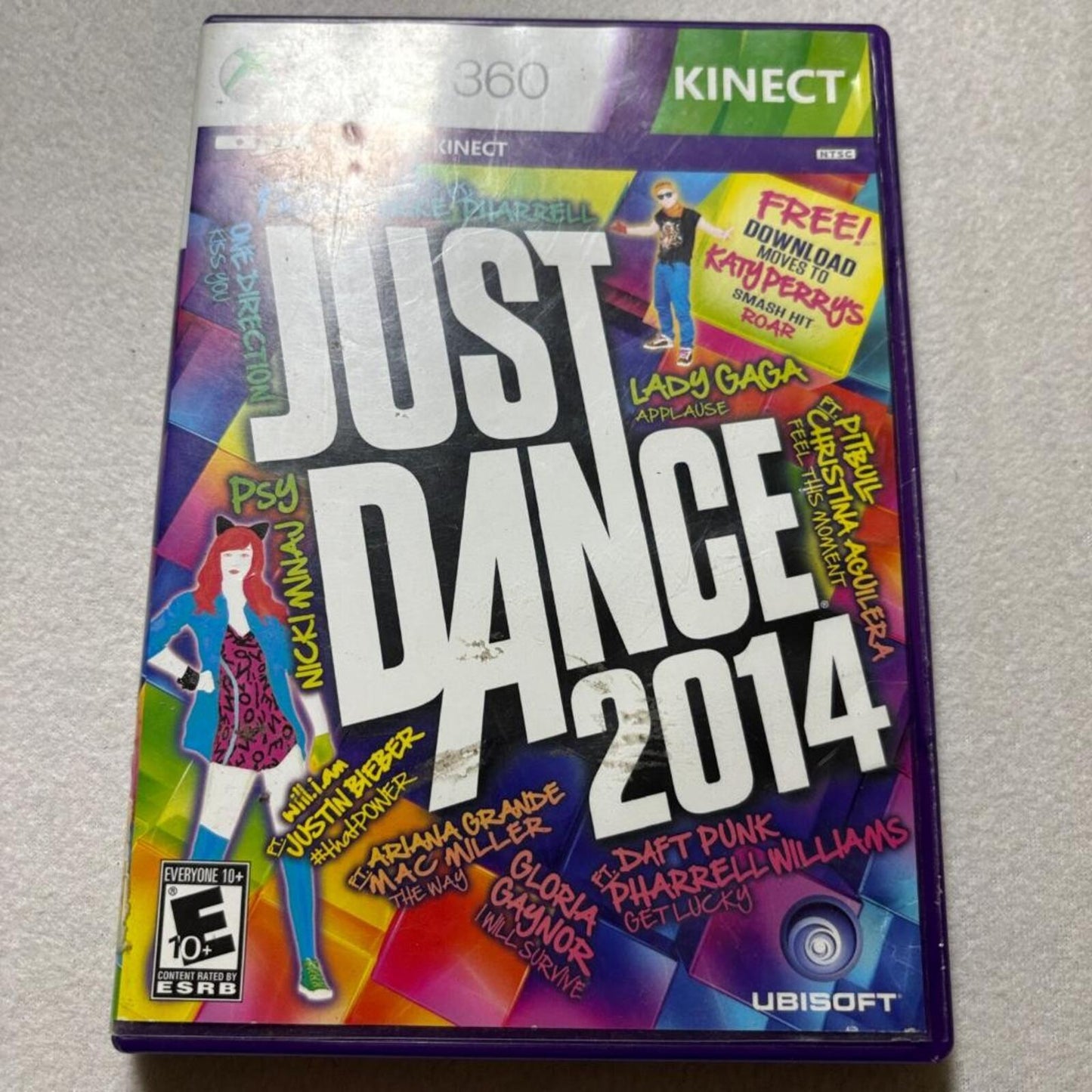 Just Dance 2014 Xbox 360 Kinect Game with Case and Manual