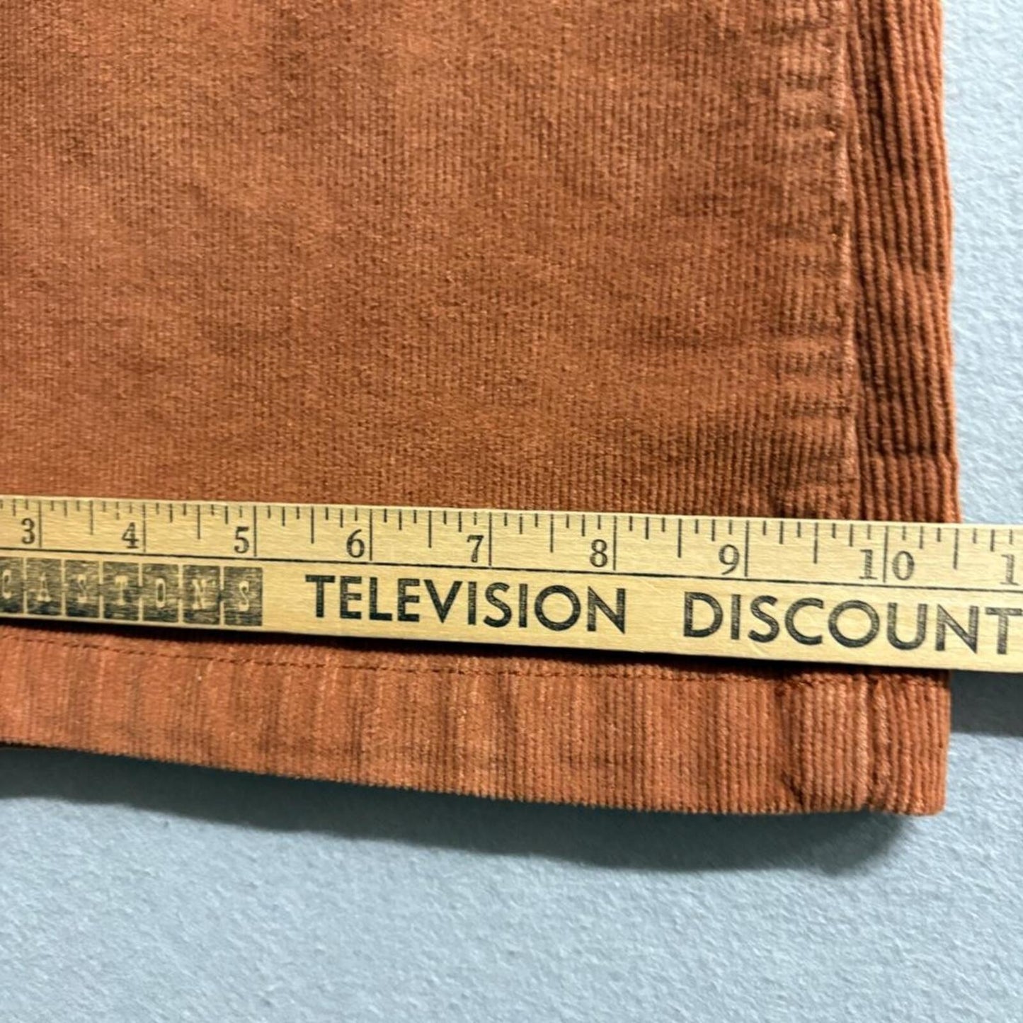 Kensie Jeans The Savannah Corduroy Pants Womens 10/30 Brown High Rise Flare