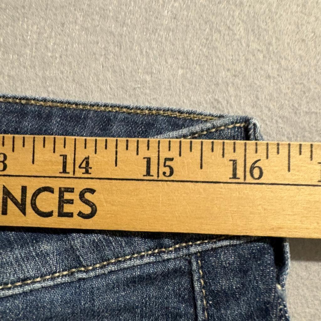 G by Guess Distressed Skinny Jeans Womens Size 28 Blue Denim Destroyed Ripped
