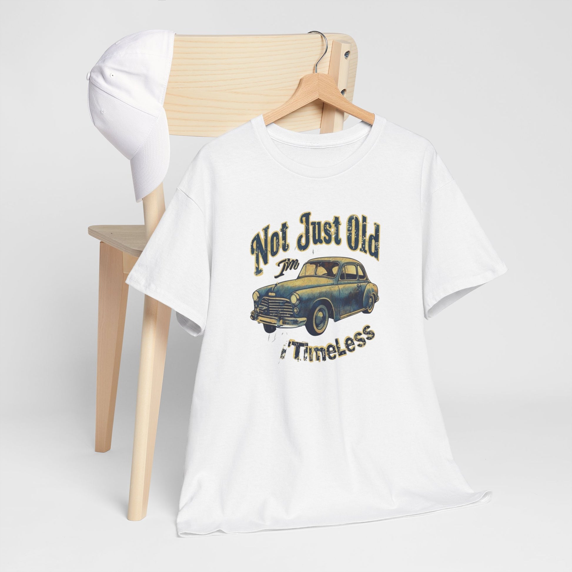 I'm Not Just Old I'm Timeless Unisex Heavy Cotton Tee Printify