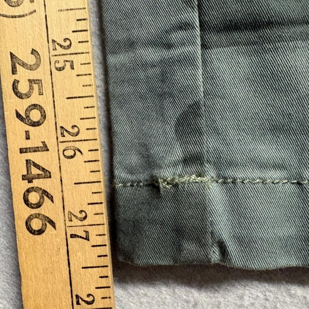 Gap Girlfriend Khaki Pants Womens Size 0 Camo Green Stretch Cotton Chino
