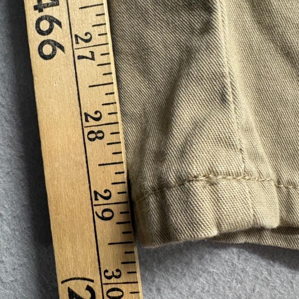 Wrangler Cargo Pants Mens 32x30 Khaki Tan Relaxed Fit Stretch Cotton Blend