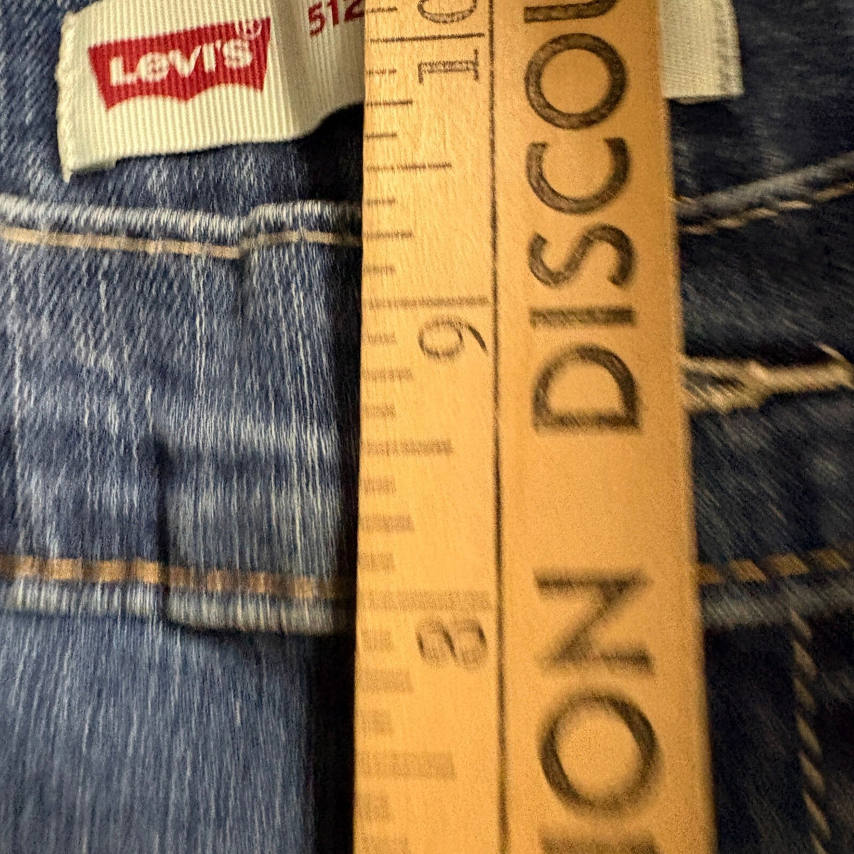 Levis 512 Slim Taper Jeans Boys Size 18 Reg Blue Denim Pants W29 x L29