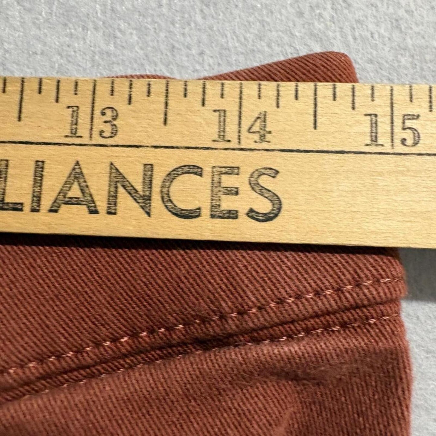 Levi's Shaping Legging Womens Size 28 Rust Brown Pull On Stretch Skinny Jeans