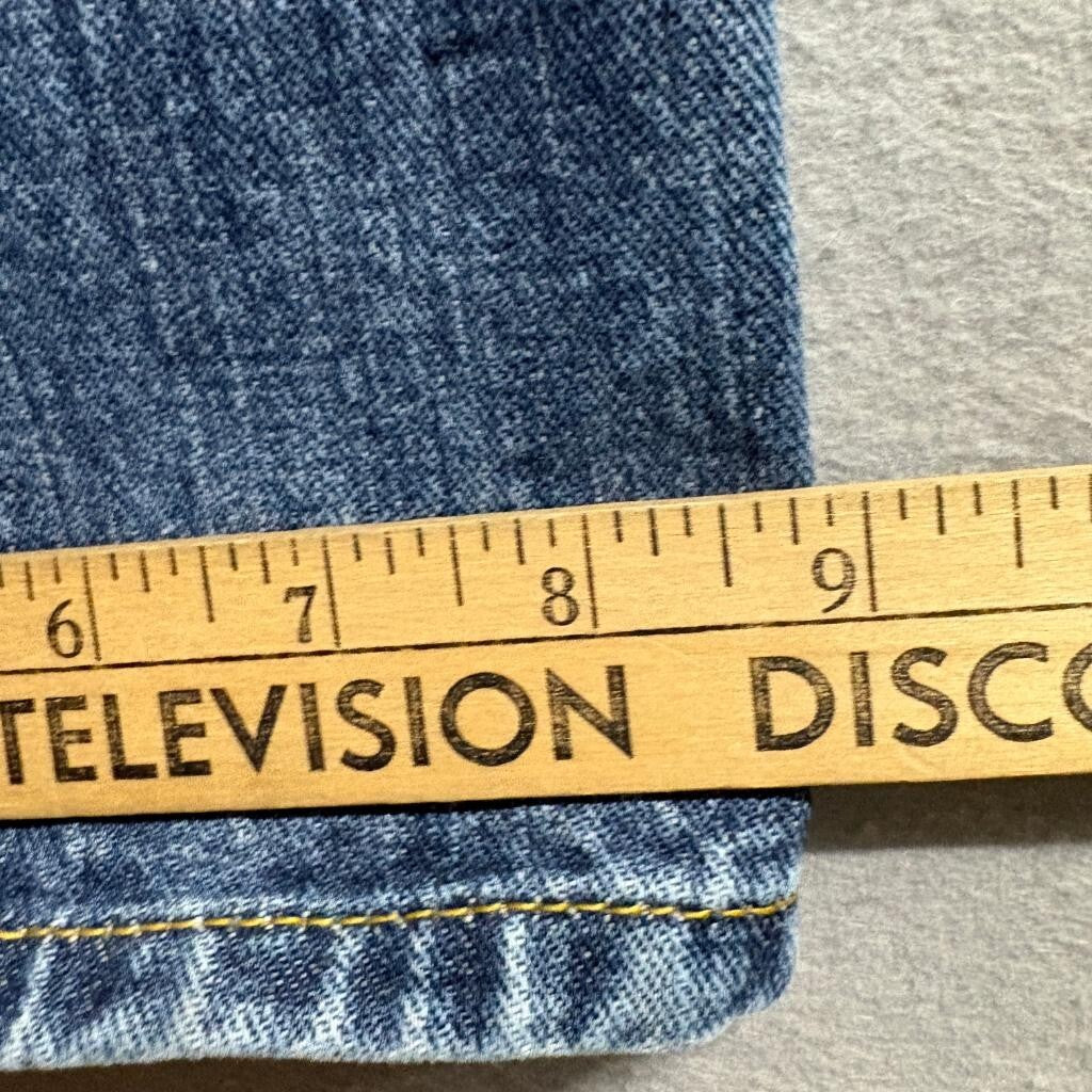 Cruel Girl Slim Jeans Womens 15 XLong Blue Denim Straight Leg High Rise Western