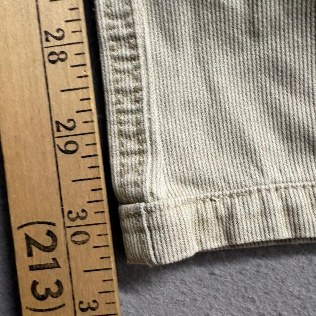 Alberto Tim Corduroy Pants Mens 54 Beige Fine Cotele Straight Leg Cord Pants
