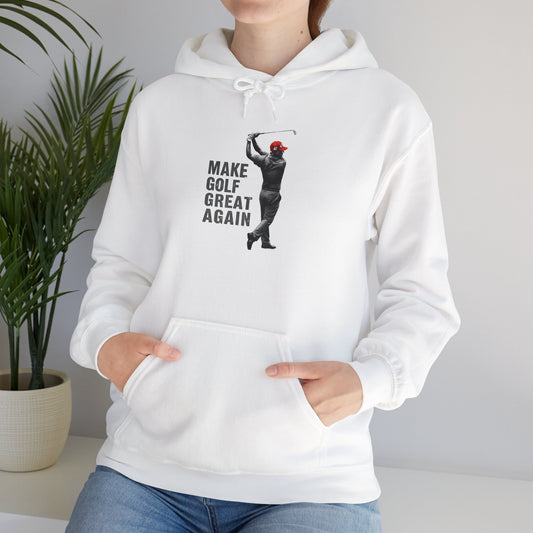 Hoodie Sweatshirt President Donald Trump Make Golf Great Again Hooded