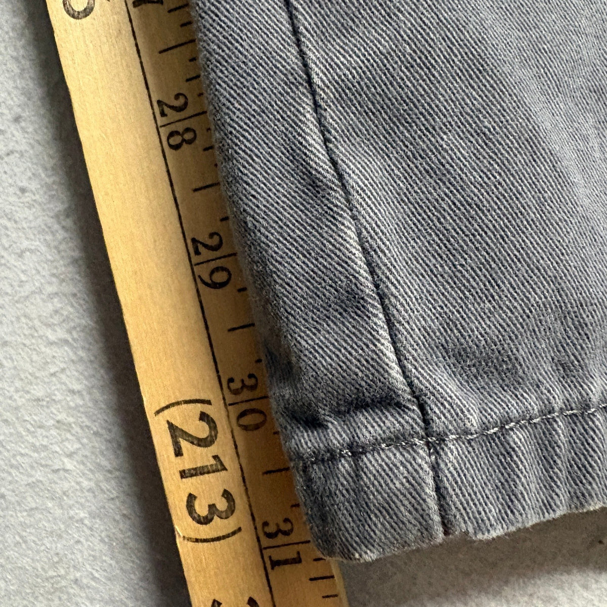 Wrangler Relaxed Fit Cargo Pants Mens 34x30 Gray Cotton Twill Utility Workwear