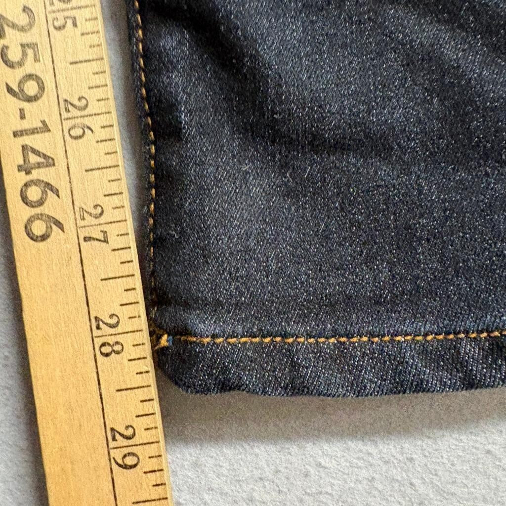 M-B-X Slim Fit Jeans Mens 30x30 Dark Indigo Blue Stretch Denim