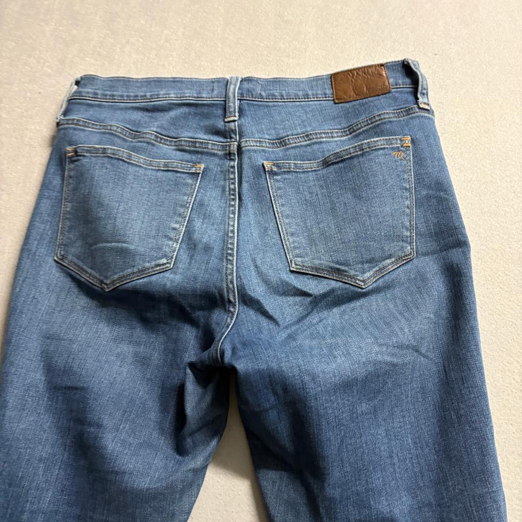 Madewell 10 High Rise Skinny Jeans Womens Size 29 Blue Denim Stretch