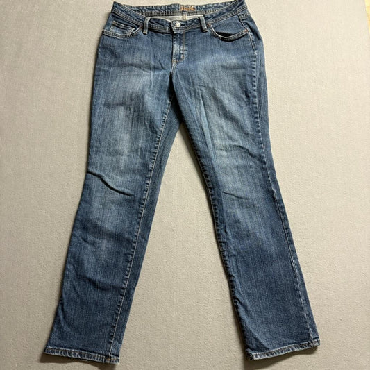 Bitten Sarah Jessica Parker Jeans Womens 12R Blue Denim Straight Leg Stretch