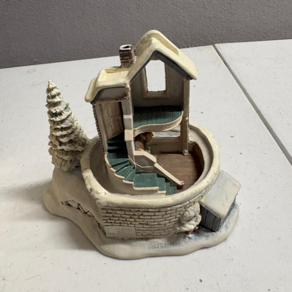 Goebel Olszewski Up To The House Top Miniature Figurine 1st Ed 63-1461 Boxed