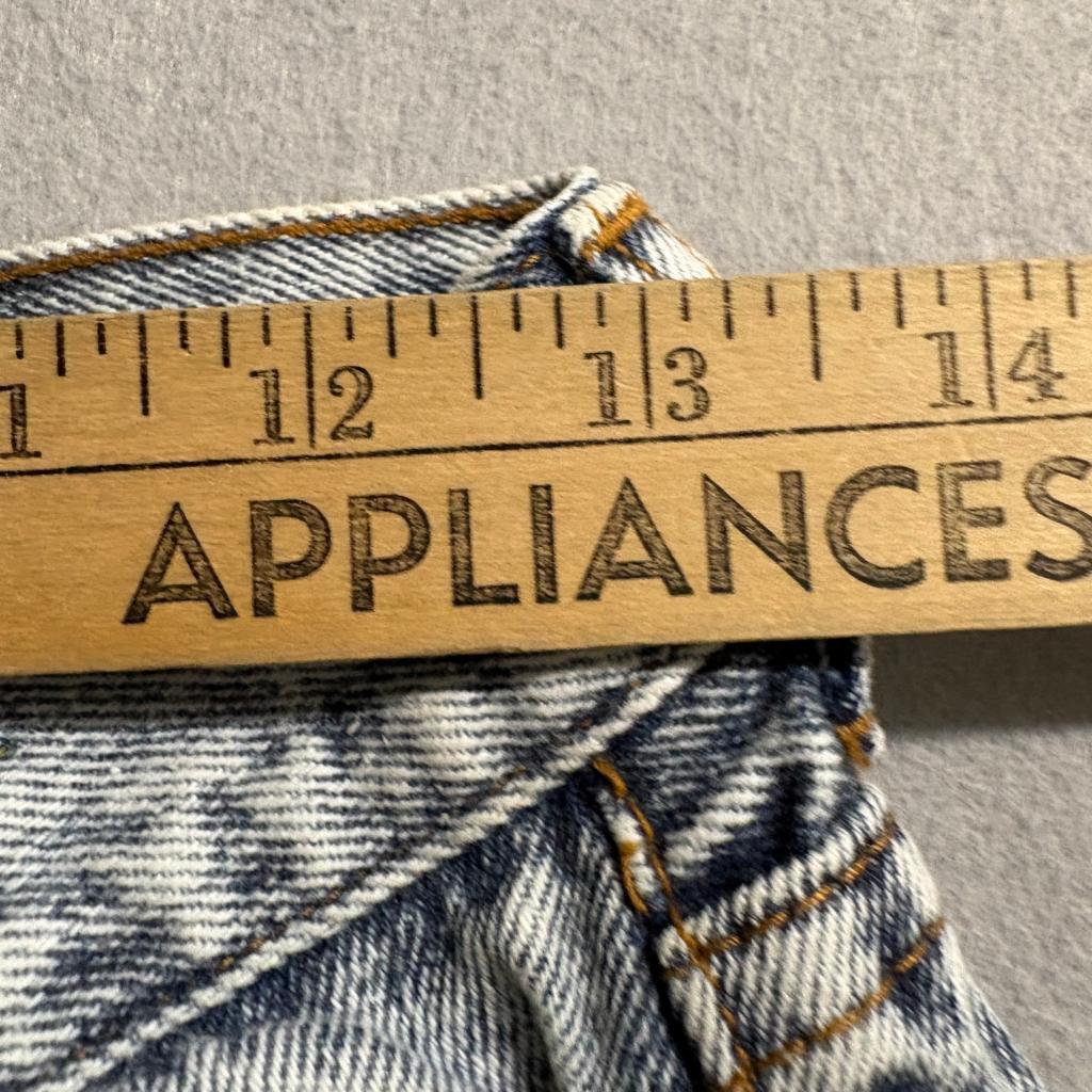 Vintage Virginian Special Jeans Womens 27 Acid Wash Denim High Rise Straight Leg