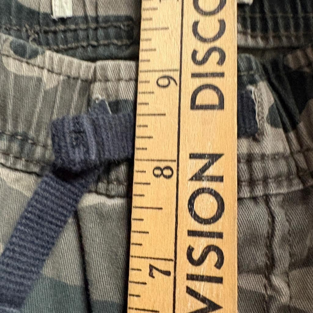 Levi's Boys Camo Jogger Pants Size L 12-13 Years Green Camouflage Stretch