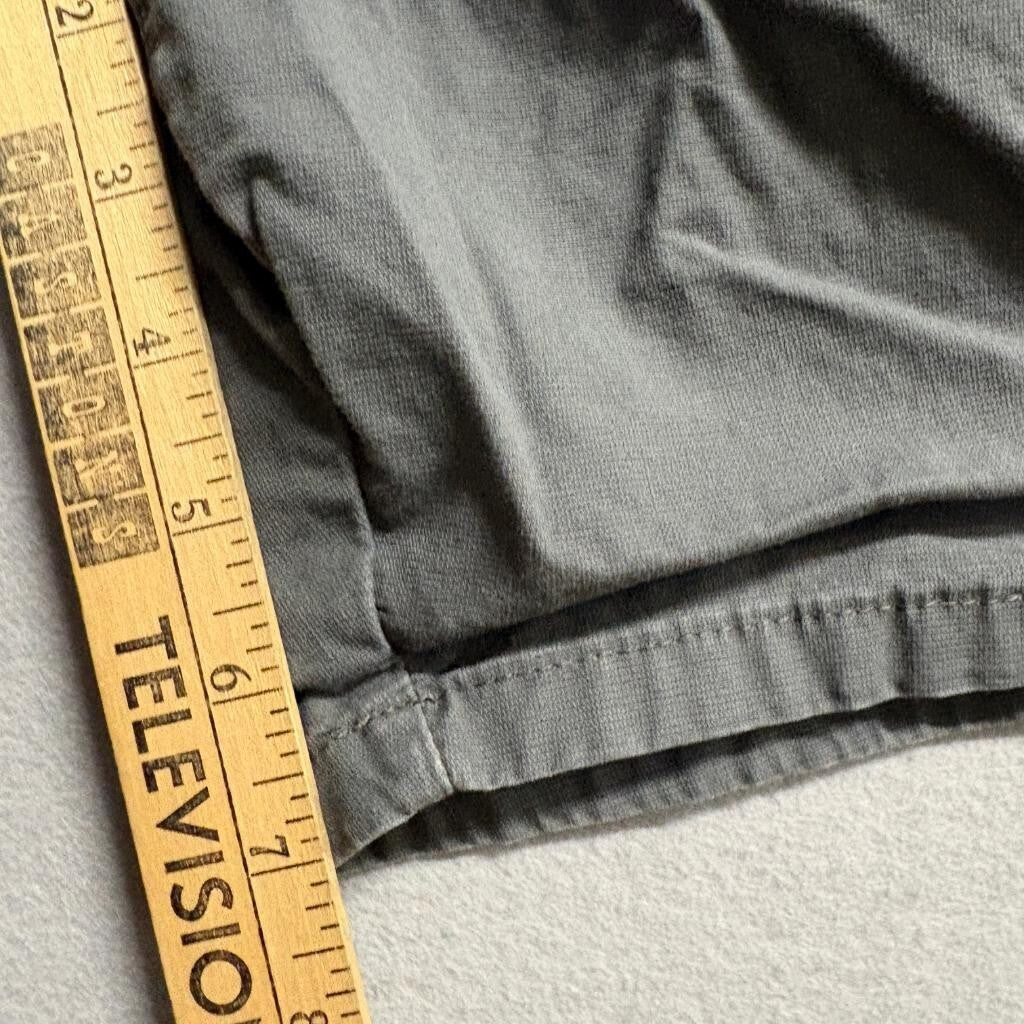 Wrangler Mens Cargo Shorts Size 48 Gray Cotton Blend Stretch Flat Front