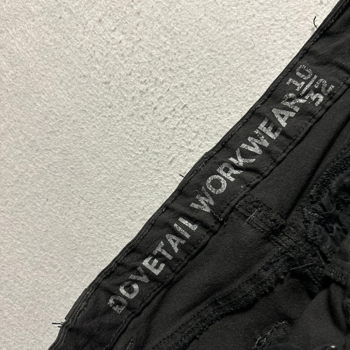 Dovetail Workwear Pants Womens Size 10 x 32 Black Utility Double Knee Cargo Work