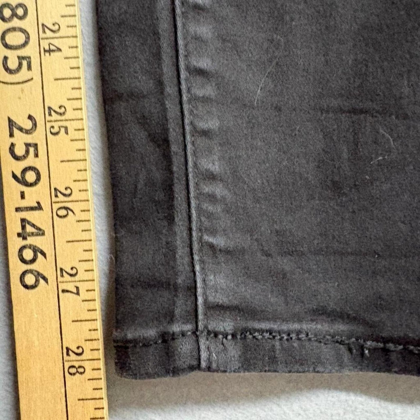 Levis 711 Skinny Jeans Womens 31 W31 L30 Black Denim Stretch WaterLess