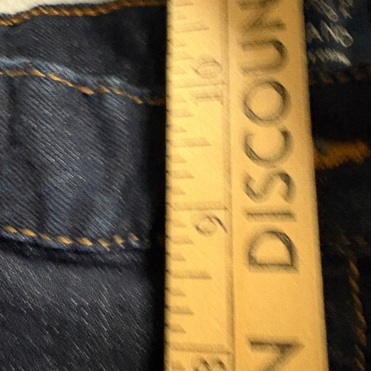 Lucky Brand Jeans Mens Size 20 Dark Wash Stretch Denim Straight Leg Blue