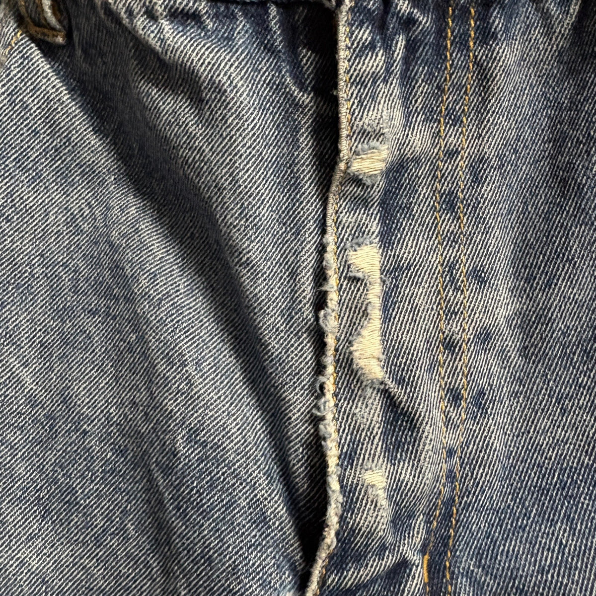 Big Mac Workwear Jeans Mens 38x30 Blue Denim Straight Leg Work Pants