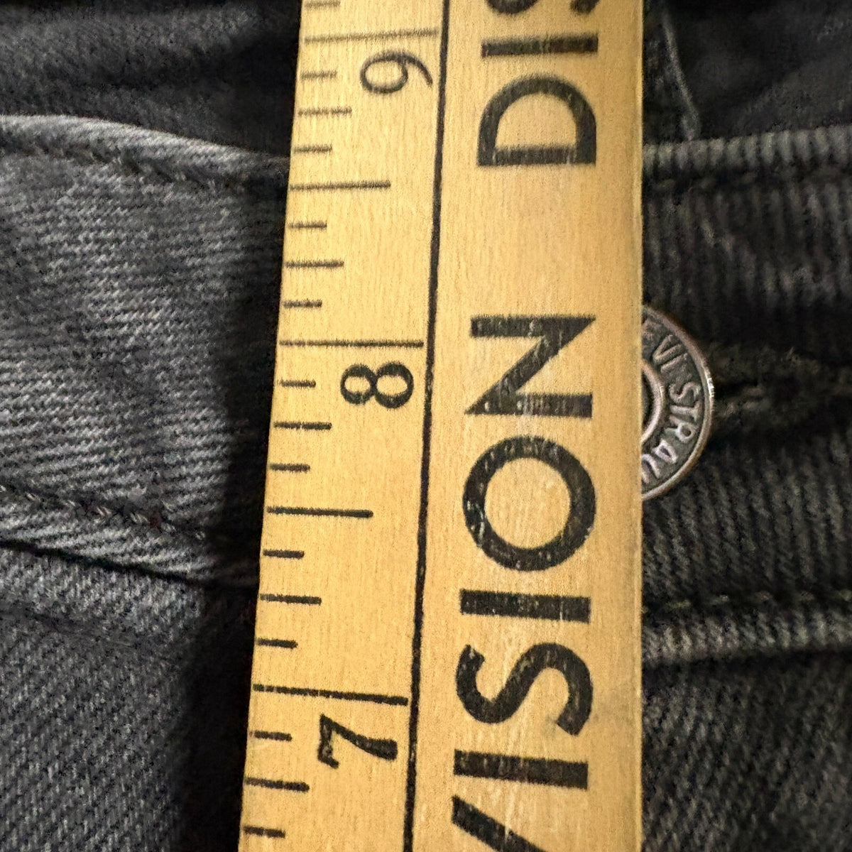 Levis Superlow Bootcut Jeans Womens 29 Black Denim Low Rise Waterless Stretch
