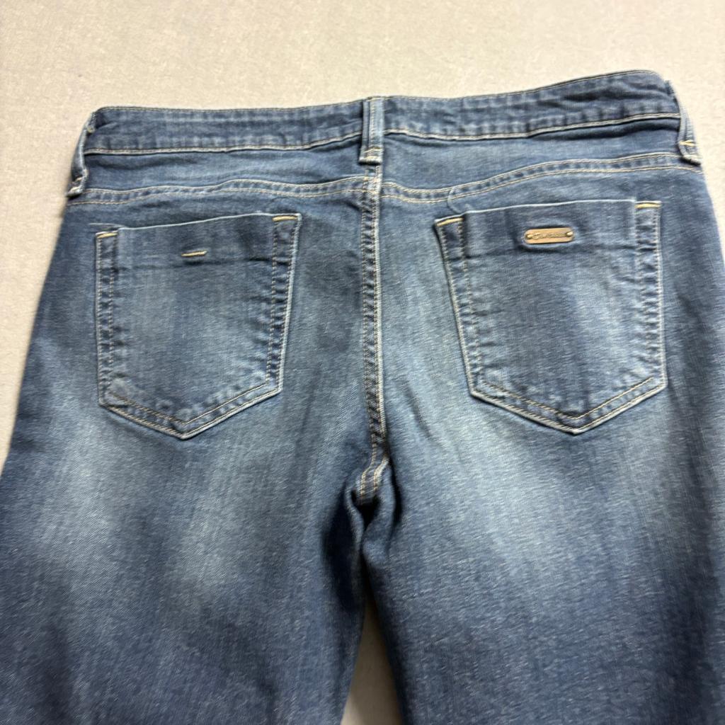G by Guess Distressed Skinny Jeans Womens Size 28 Blue Denim Destroyed Ripped