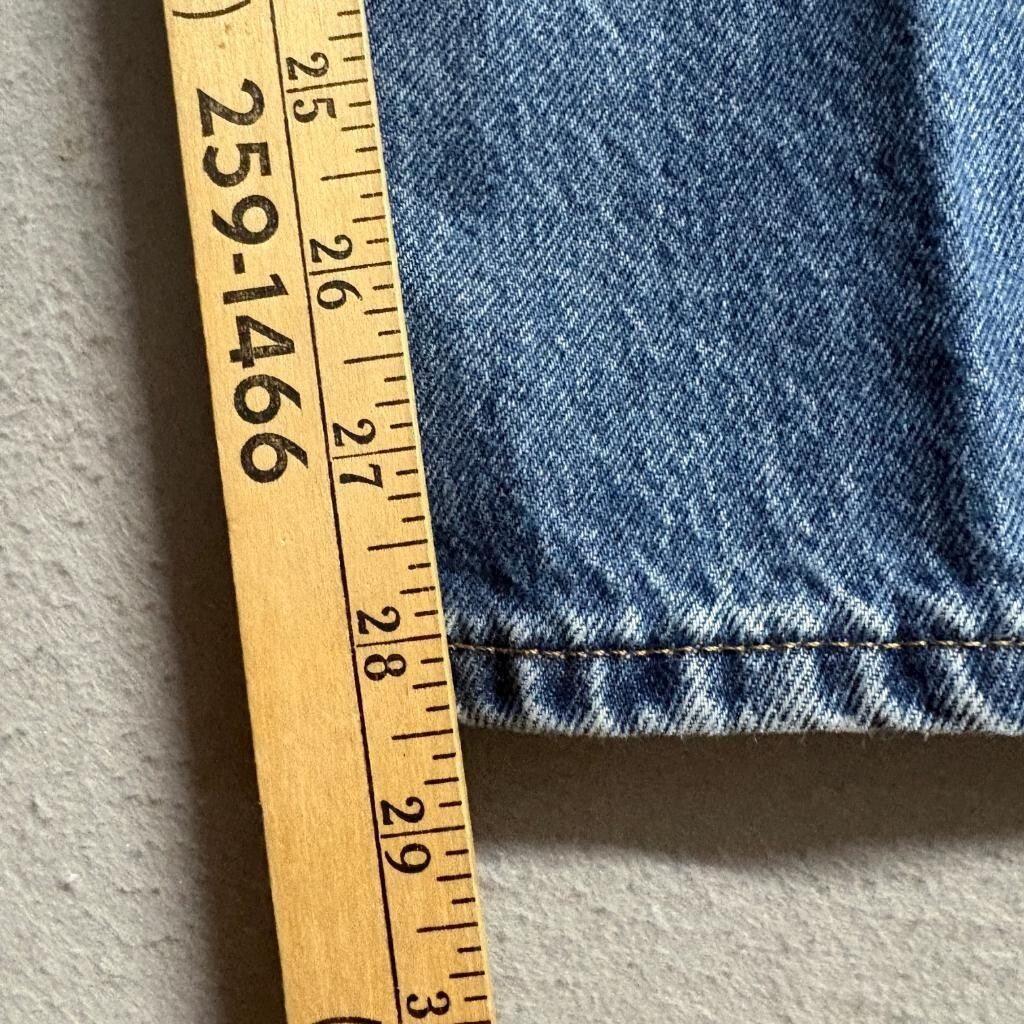 Calvin Klein Standard Straight Jeans Mens 34x30 Blue Denim Classic Fit Pant