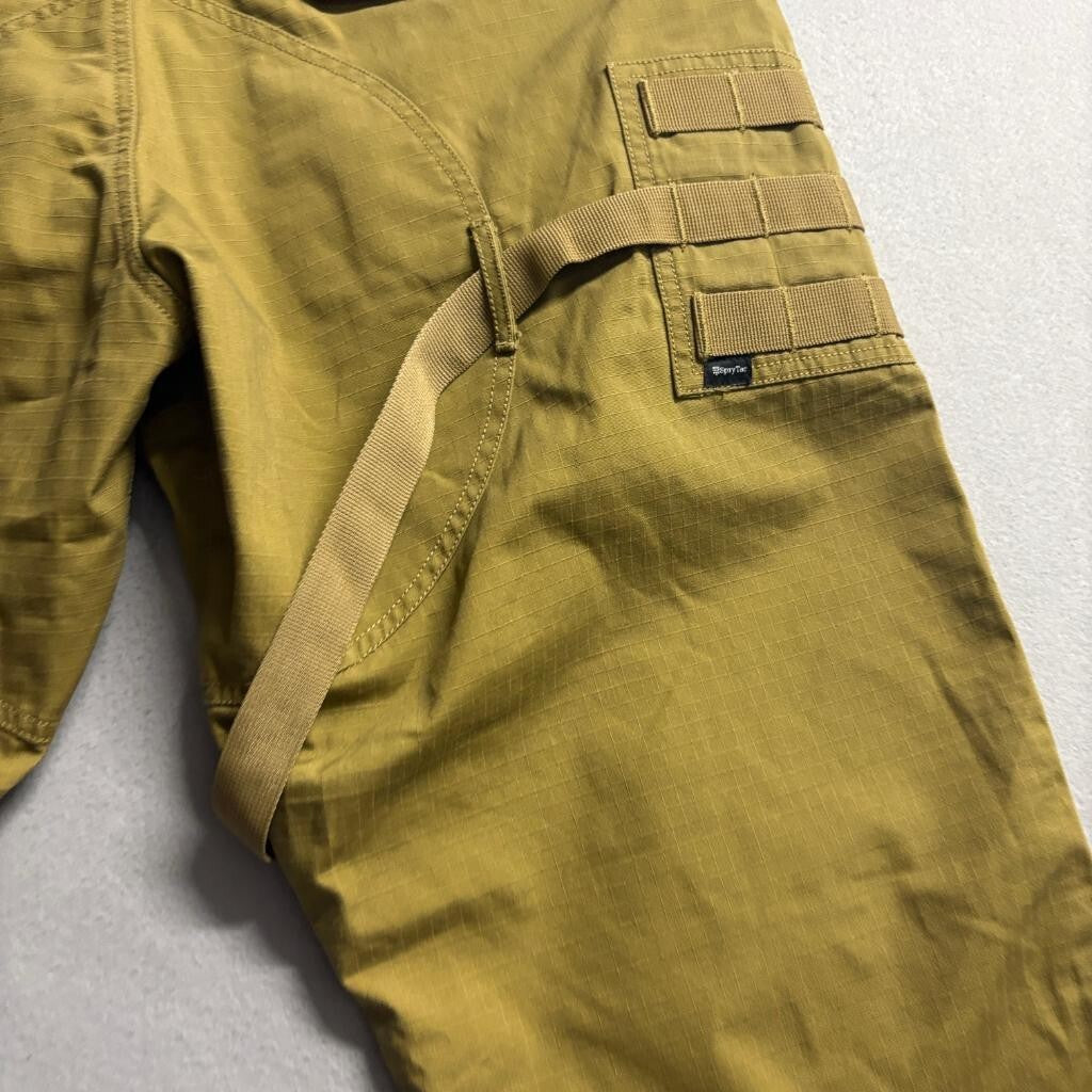 SpryTac Tactical Cargo Pants Mens 36x32 Coyote Brown Ripstop Military Utility