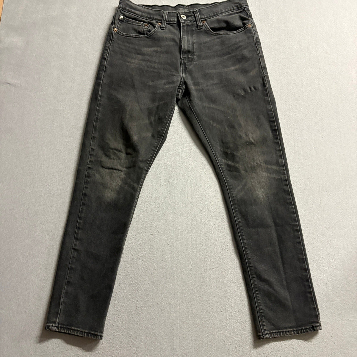 Denizen from Levis 216 Slim Fit Jeans Mens 31x30 Gray Black Stretch Denim