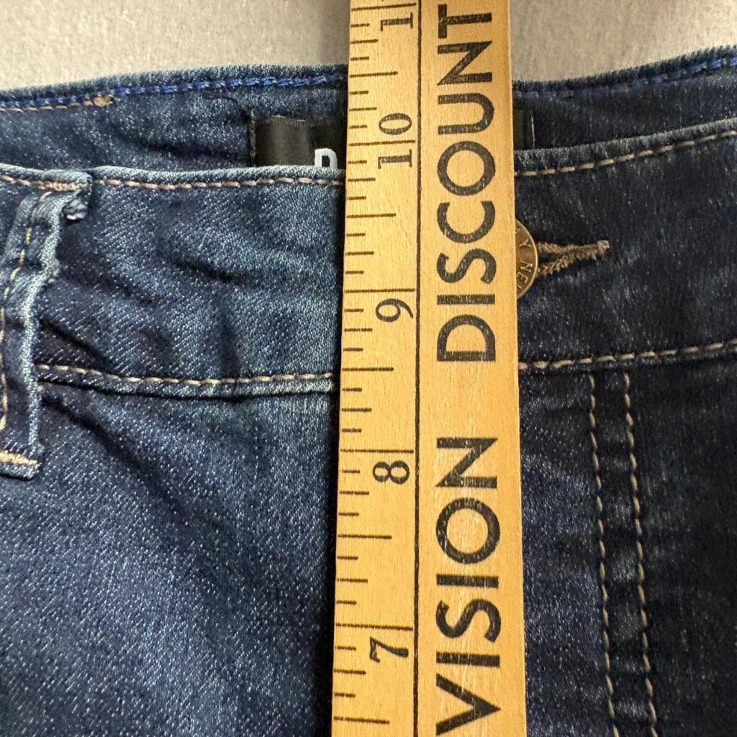 DKNY Jeans Girls Size 16 Dark Wash Blue Denim Stretch Slim Skinny Pants
