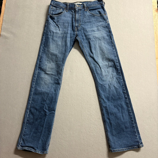 Levi Strauss Signature Gold Bootcut Jeans Mens 32x32 Blue Denim Pants