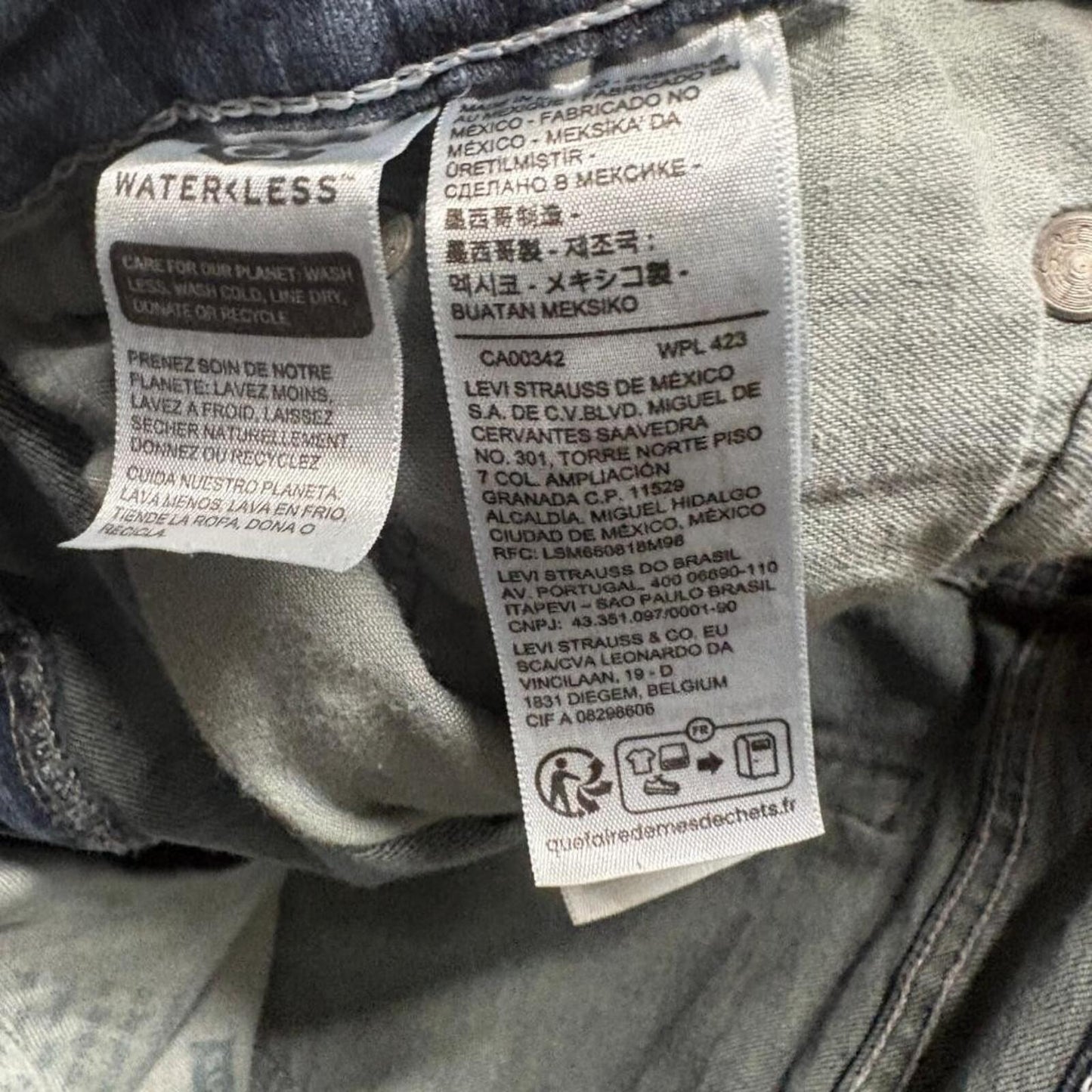Levi's 559 Relaxed Straight Jeans Mens 30x32 Blue Denim Medium Wash Pants 30x30