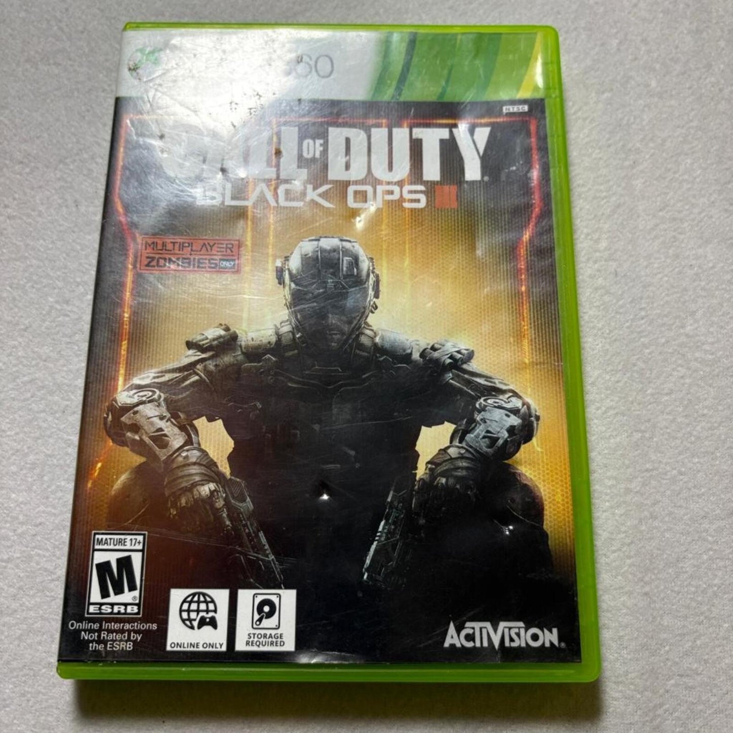 Call of Duty Black Ops III 3 Xbox 360 CIB Tested Complete with Manual