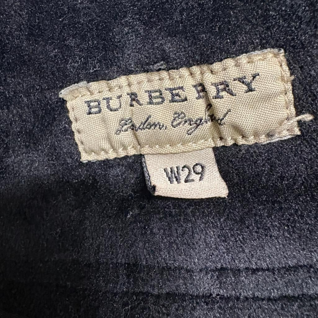 Burberry London England Womens Black Skinny Jeans Size W29 Stretch Denim