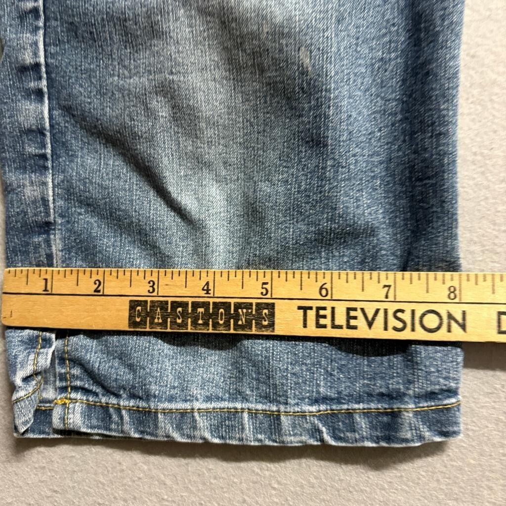 Gloria Vanderbilt Womens Capri Jeans Size 6 Blue Denim Stretch Cropped Pants
