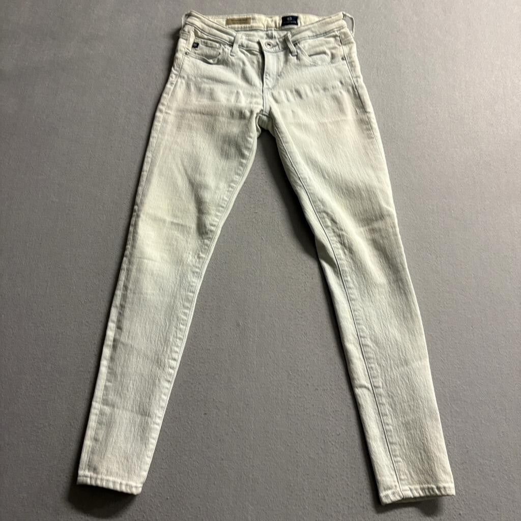AG Adriano Goldschmied The Legging Ankle Jeans Womens 25R Super Skinny Light
